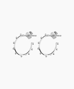 Lady Dot Øreringe Sølv